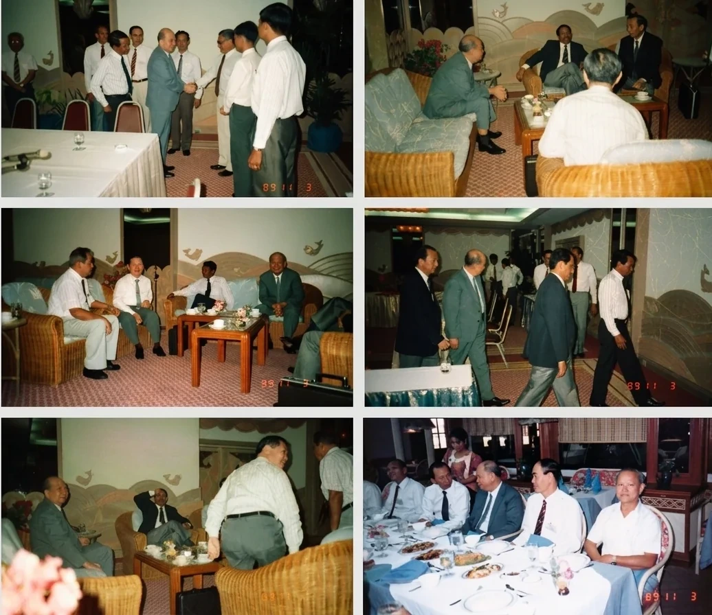 1989年11月2日至4日：普吉岛第五轮和平谈判与陈平闭门会谈